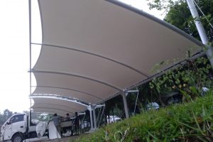 Jasa pasang Tenda Canopy Membrane Parung Bogor