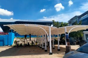 jasa pasang Tenda Membrane di Bogor dan canopy kain kanopi membrane