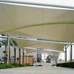 Tenda Membrane di Bogor jasa pasang canopy kain kanopi membran